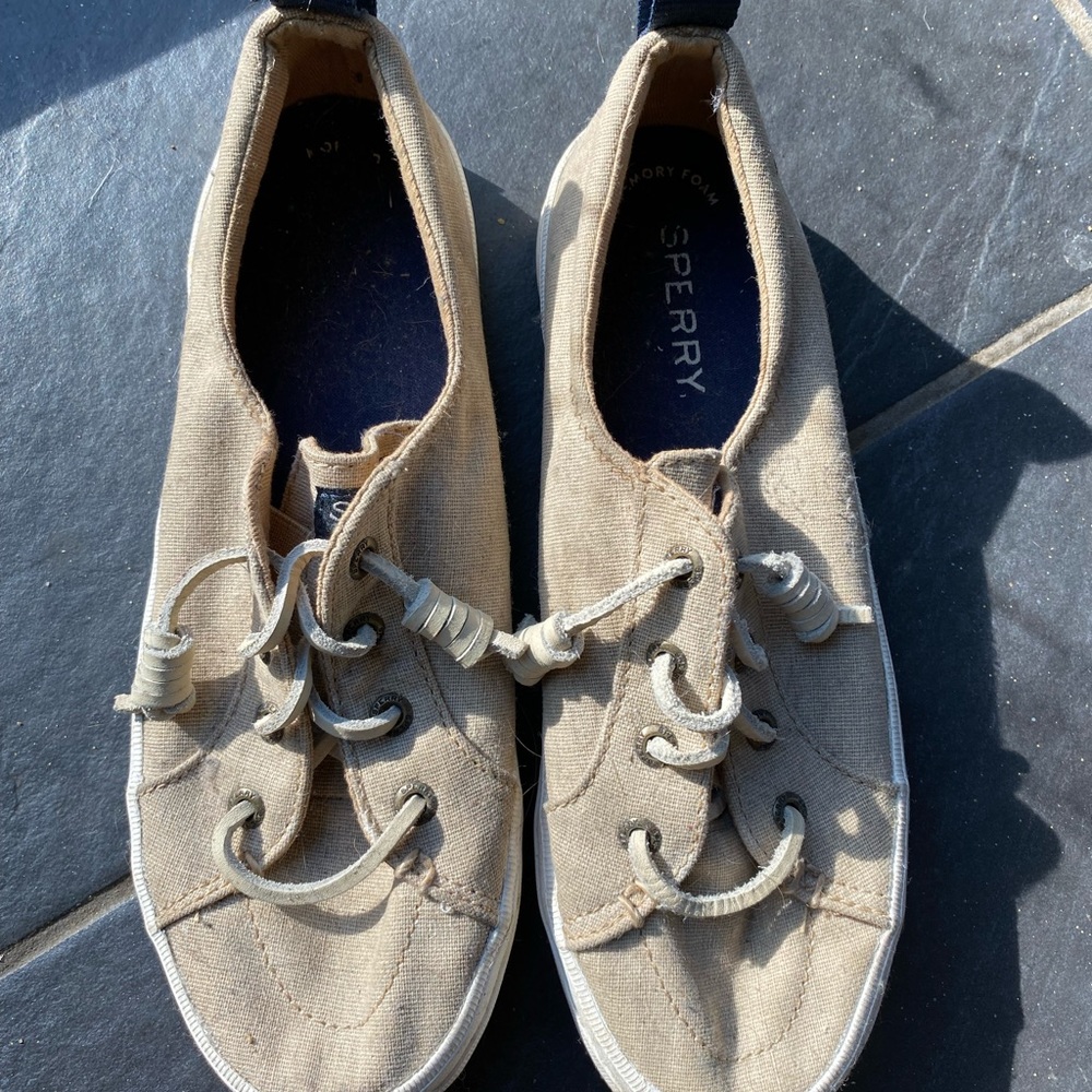 Sperry top sider shoes.